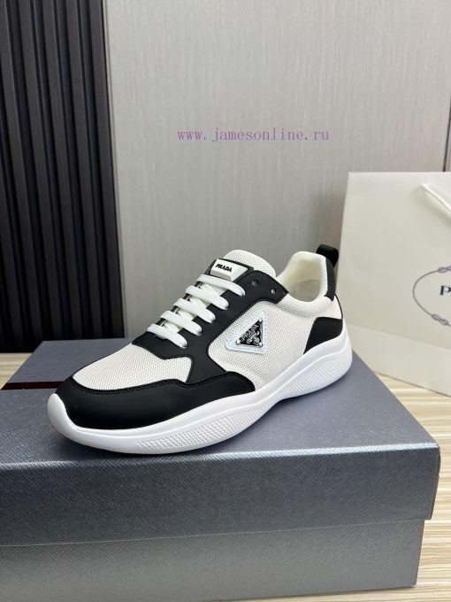 Prada's best-selling men's shoes,Imported cowhide stitched comfortable mesh fabric,Imported zmojnb4o - Image 4