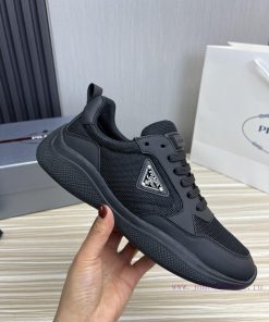 Prada's best-selling men's shoes,Imported cowhide stitched comfortable mesh fabric,Imported 29giaqbu