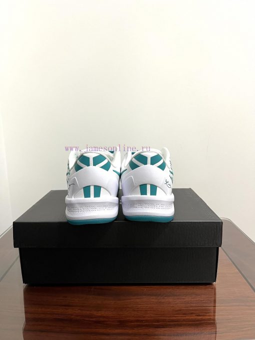 Real shot of the Nike Kobe 8 Protro "Aqua" featuring a mesh upper and eye-catching repeatinge50cqsc9 - Image 5