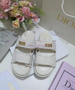The white cotton canvas fabric Dioract cooler is decorated with tassel trim, stylish and modpgevd220