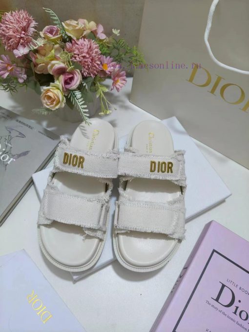 The white cotton canvas fabric Dioract cooler is decorated with tassel trim, stylish and modpgevd220 - Image 2
