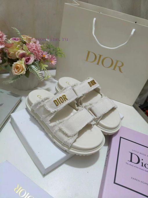 The white cotton canvas fabric Dioract cooler is decorated with tassel trim, stylish and modpgevd220 - Image 5