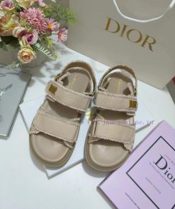 Apricot colored cotton canvas fabric Dioract cooler with tassel trim, stylish and modern witf91w0wjj