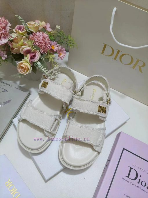The white cotton canvas fabric Dioract cooler is decorated with tassel trim, stylish and modl7fcoz3s - Image 6