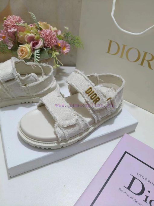The white cotton canvas fabric Dioract cooler is decorated with tassel trim, stylish and modl7fcoz3s - Image 7