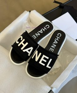 chane…l ss24 new arrival～Chanel 24 Spring/Summer Small Thick Heel Slippers New ProductCottonycfmy1dt