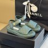 chane…l ss24 new arrival～Chanel 24 Spring/Summer Sandals New ProductSimple and full of Chanecslf074q