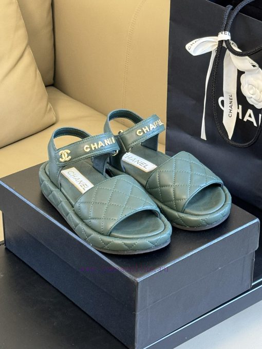 chane…l ss24 new arrival～Chanel 24 Spring/Summer Sandals New ProductSimple and full of Chanecslf074q - Image 3
