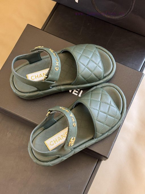 chane…l ss24 new arrival～Chanel 24 Spring/Summer Sandals New ProductSimple and full of Chanecslf074q - Image 5