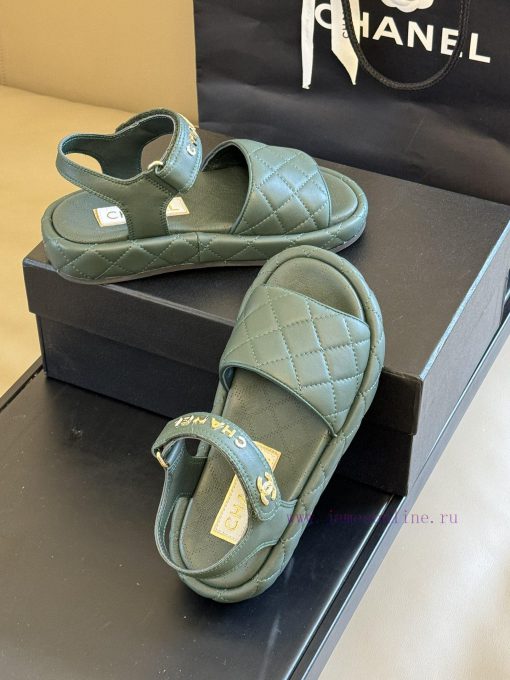 chane…l ss24 new arrival～Chanel 24 Spring/Summer Sandals New ProductSimple and full of Chanecslf074q - Image 6