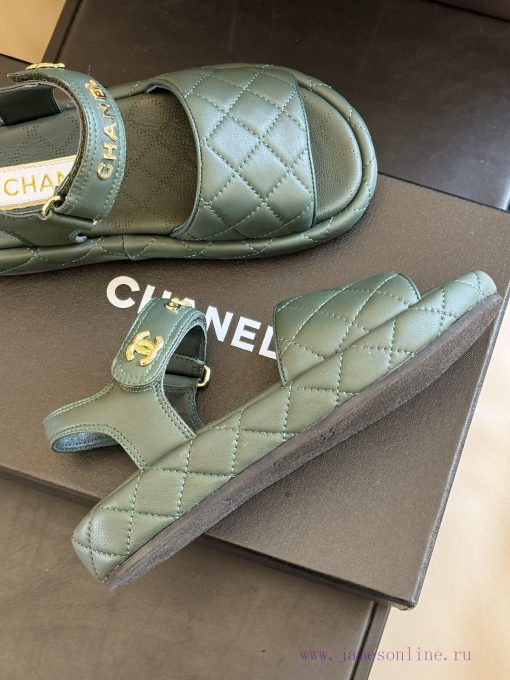 chane…l ss24 new arrival～Chanel 24 Spring/Summer Sandals New ProductSimple and full of Chanecslf074q - Image 9