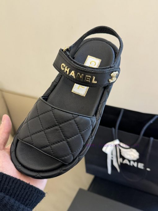 chane…l ss24 new arrival～Chanel 24 Spring/Summer Sandals New ProductSimple and full of Chanera45vw01 - Image 6
