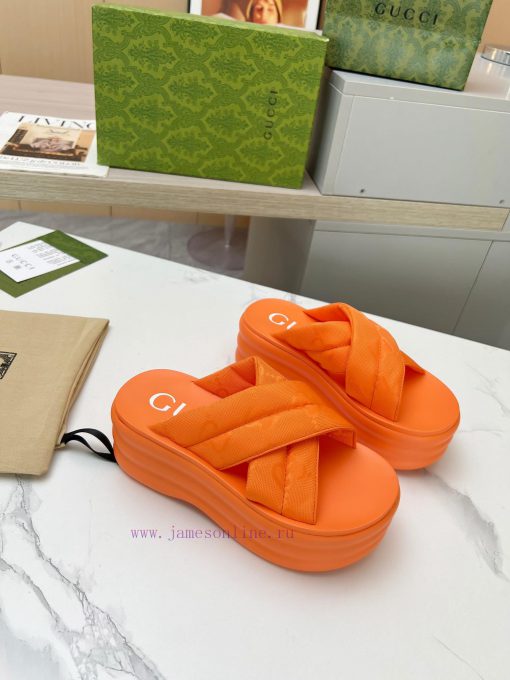 ️Gucci GG Waterproof Platform Thick Bottom Slippers Leg Boosting Artifact Original 11 Restoruzhs5dx9 - Image 2