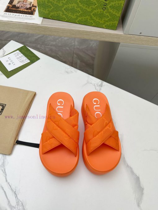 ️Gucci GG Waterproof Platform Thick Bottom Slippers Leg Boosting Artifact Original 11 Restoruzhs5dx9 - Image 3