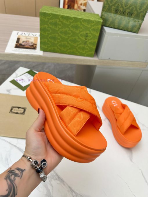 ️Gucci GG Waterproof Platform Thick Bottom Slippers Leg Boosting Artifact Original 11 Restoruzhs5dx9 - Image 7