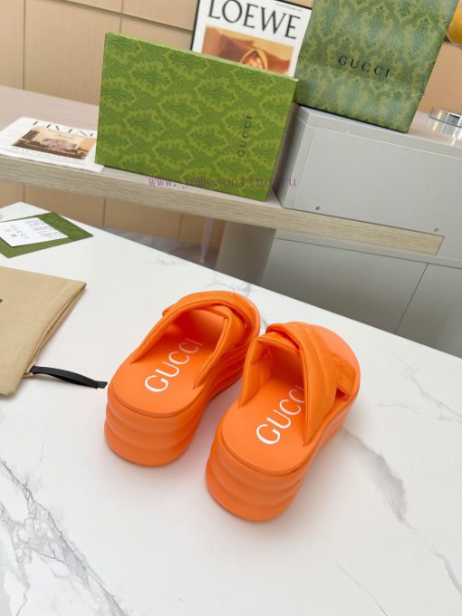 ️Gucci GG Waterproof Platform Thick Bottom Slippers Leg Boosting Artifact Original 11 Restoruzhs5dx9 - Image 8