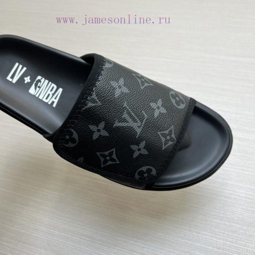 LOUIS VUITTON LV official website's popular men's Velcro slippers are available for sale simjbenfn2e - Image 7