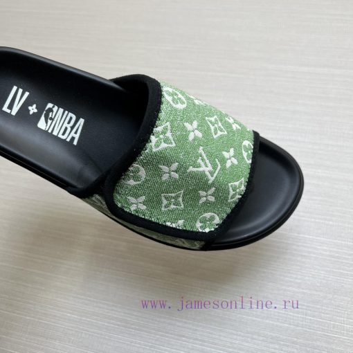 LOUIS VUITTON LV official website's popular men's Velcro slippers are available for sale simfjmhtxmi - Image 7