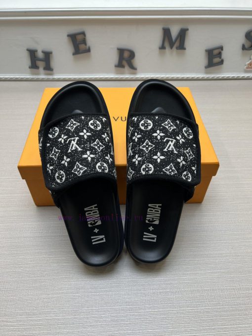 LOUIS VUITTON LV official website's popular men's Velcro slippers are available for sale simkmawn7zc - Image 3