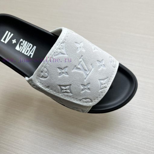 LOUIS VUITTON LV official website's popular men's Velcro slippers are available for sale sim56la1t7w - Image 7