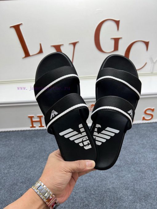 Armani official website synchronized slippers 🩴  The most popular in the market, accepting o4qto8az - Image 3