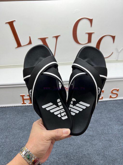 Armani official website synchronized slippers 🩴  The most popular in the market, accepting 9gd6xgbm - Image 3