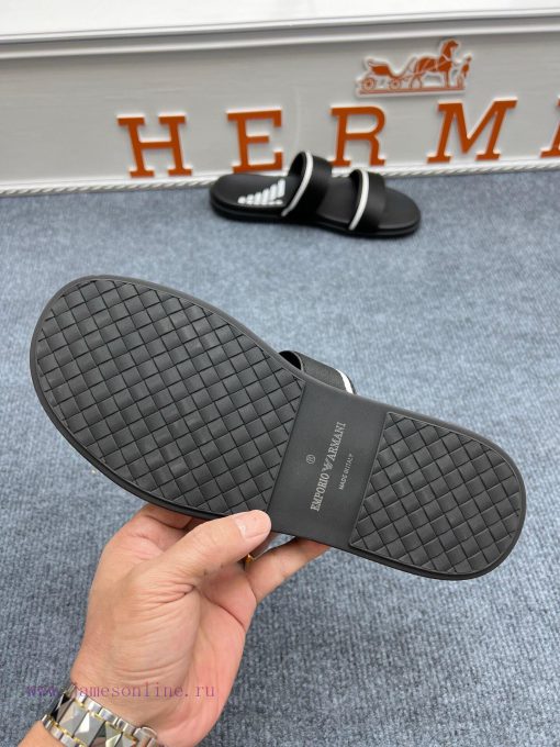 Armani official website synchronized slippers 🩴  The most popular in the market, accepting o4qto8az - Image 10