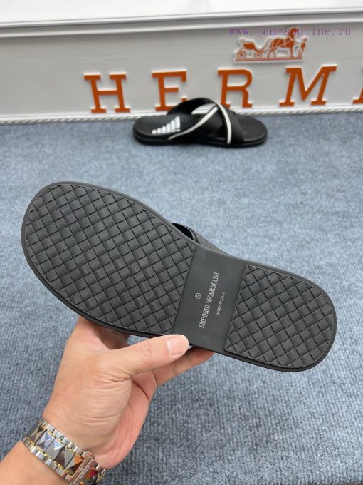 Armani official website synchronized slippers 🩴  The most popular in the market, accepting 9gd6xgbm - Image 10