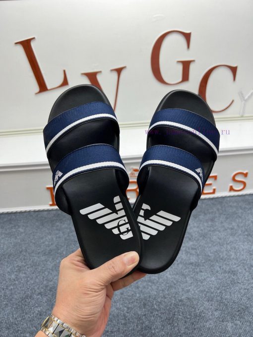Armani official website synchronized slippers 🩴  The most popular in the market, accepting mwthy5fql - Image 3