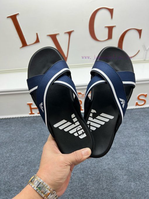 Armani official website synchronized slippers 🩴  The most popular in the market, accepting m1n6xy889 - Image 3