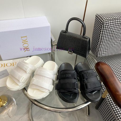 Dio… 〰️D-wander  Thick soled sandalsTop qualityThis slipper cleverly combines the classic decyn2w6sc - Image 2