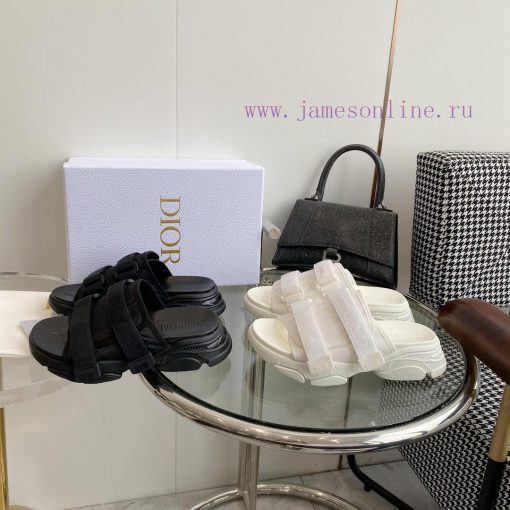 Dio… 〰️D-wander  Thick soled sandalsTop qualityThis slipper cleverly combines the classic decyn2w6sc - Image 4