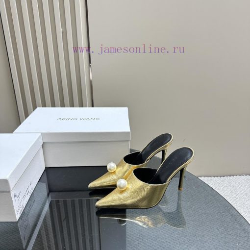 Hot selling ABING WANG high heelsCreate a contemporary perspective of Romanticism, balancingxlabzeps - Image 2