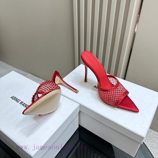 Hot selling ABING WANG high heelsCreate a contemporary perspective of Romanticism, balancing6j5ksn7j - Image 5