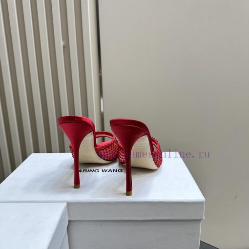 Hot selling ABING WANG high heelsCreate a contemporary perspective of Romanticism, balancing6j5ksn7j - Image 7