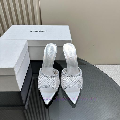 Hot selling ABING WANG high heelsCreate a contemporary perspective of Romanticism, balancingxejmlmea - Image 3