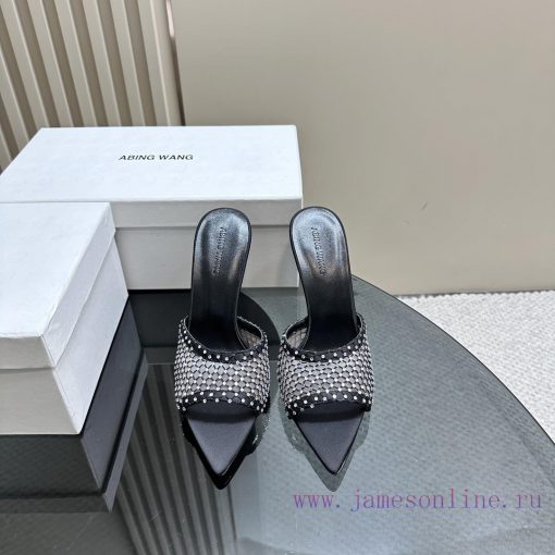 Hot selling ABING WANG high heelsCreate a contemporary perspective of Romanticism, balancing0klhofsy - Image 3