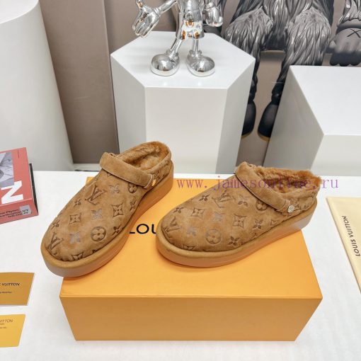 Top tierL Lv brand 2024 vs Spring new casual shoe seriesSponge cake thick soled casual shoesc4sw88x4 - Image 4