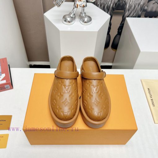 Top tierL Lv brand 2024 vs Spring new casual shoe seriesSponge cake thick soled casual shoesq8mf11vk