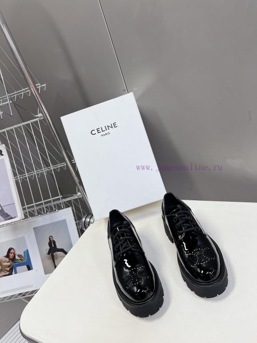 2024 CELINE Silin Lisa Same Style Le Fu Shoes Invincible slimming and height increasing Le F0bjyswp8