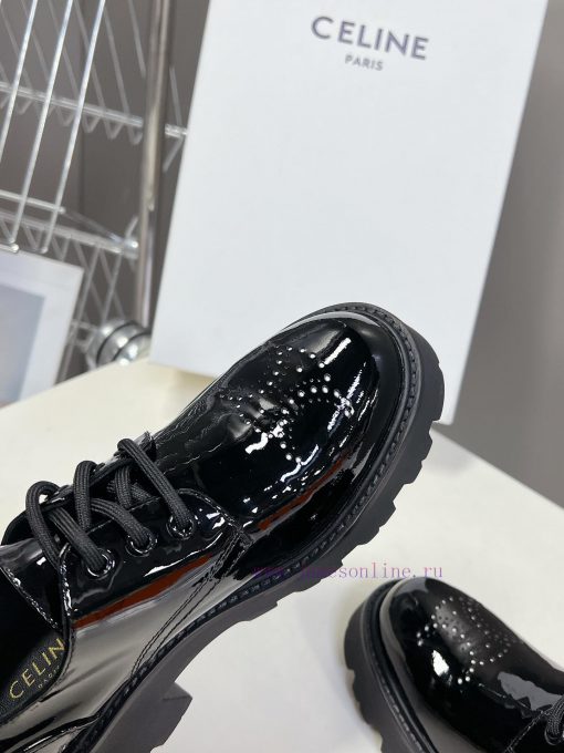 2024 CELINE Silin Lisa Same Style Le Fu Shoes Invincible slimming and height increasing Le F0bjyswp8 - Image 9
