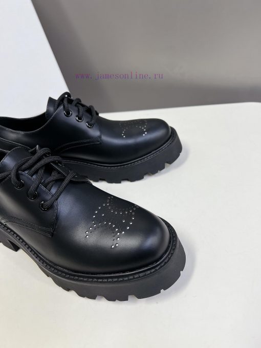 2024 CELINE Silin Lisa Same Style Le Fu Shoes Invincible slimming and height increasing Le Fi1tdygug - Image 8