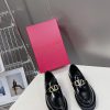 2024 Spring/Summer New Product V-Button Unisex loafers Single ShoesValentino Garavani's clas1h48v889