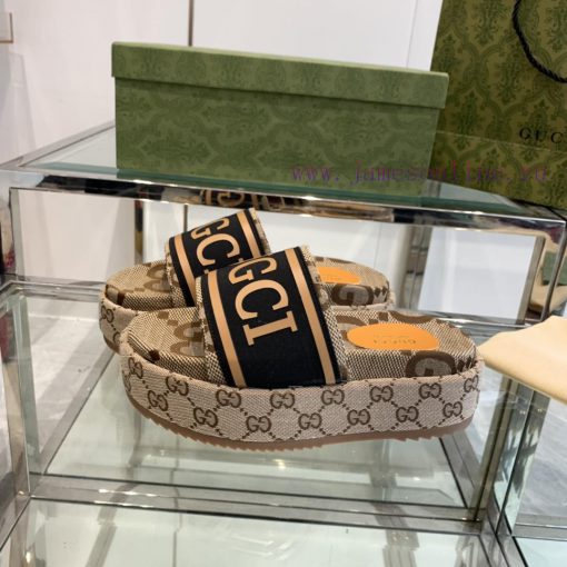 Gucci 2024SS Latest Limited Edition Thick Bottom Slippers ️️ Top Quality Available for Purche97emf7e - Image 3