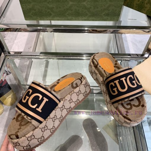 Gucci 2024SS Latest Limited Edition Thick Bottom Slippers ️️ Top Quality Available for Purche97emf7e - Image 4