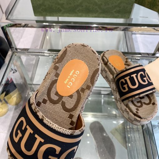 Gucci 2024SS Latest Limited Edition Thick Bottom Slippers ️️ Top Quality Available for Purche97emf7e - Image 5