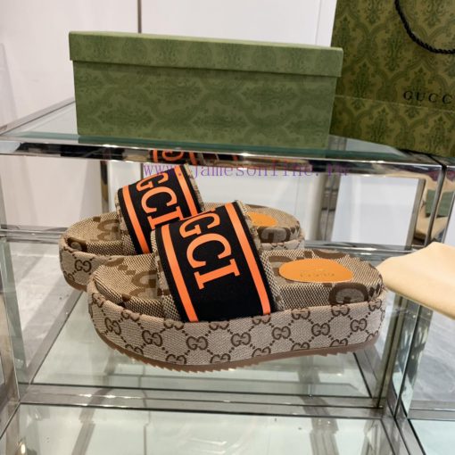 Gucci 2024SS Latest Limited Edition Thick Bottom Slippers ️️ Top Quality Available for Purchue5gthp1 - Image 3
