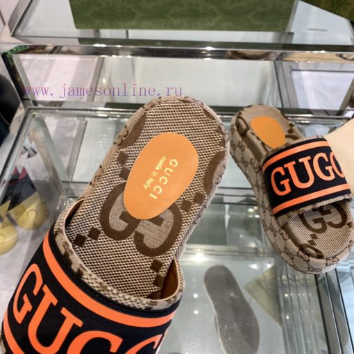 Gucci 2024SS Latest Limited Edition Thick Bottom Slippers ️️ Top Quality Available for Purchue5gthp1 - Image 5