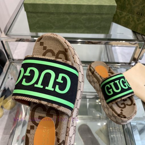 Gucci 2024SS Latest Limited Edition Thick Bottom Slippers ️️ Top Quality Available for Purchyb8a20f9 - Image 6