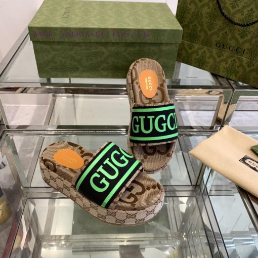 Gucci 2024SS Latest Limited Edition Thick Bottom Slippers ️️ Top Quality Available for Purchyb8a20f9 - Image 7